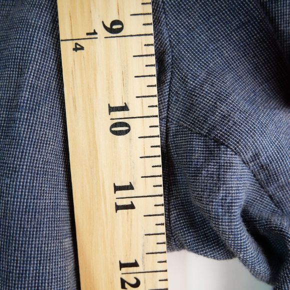 J Crew Pants Mens 30 Blue Dress Pants Slacks Bowery Slim Fit Wool Formal 30X32 - Picture 9 of 10